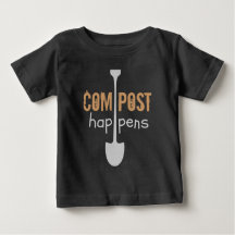 Compost Happens Mulch Humor Shovel