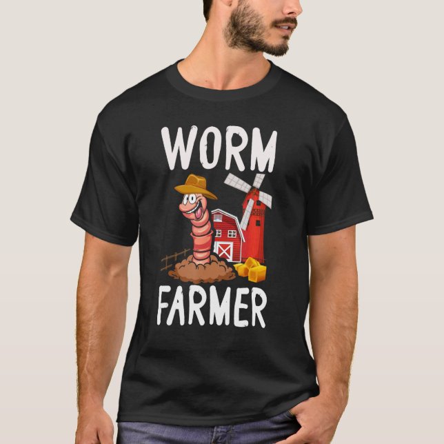Compost Mask Farmer Expert Comförhandsgranskning k T Shirt (Framsida)