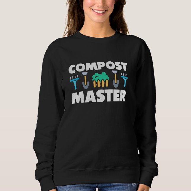 Compost Master Organic  Enthusiast T Shirt (Framsida)