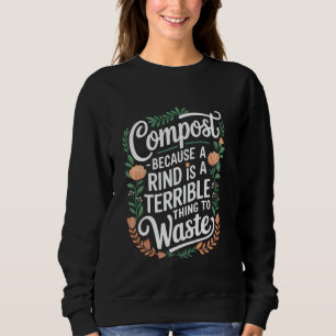 Compost Rind Organic Slösar hållbarhetspun T Shirt