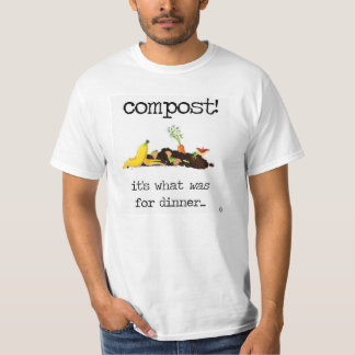 Composting din mat skrotar! tröja