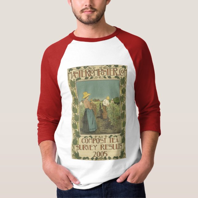 CompostTea täcker T-tröja Tee (Framsida)