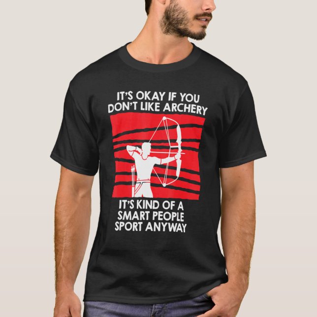 Compound Bow Archer Archery 3 T Shirt (Framsida)