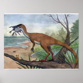 Compsognathus Skriv ut Poster