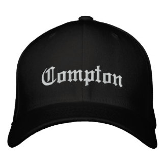 Compton Baseboll Hatt Broderad Keps