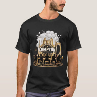 COMPTON BEER COMPANY SATIRE T SHIRT