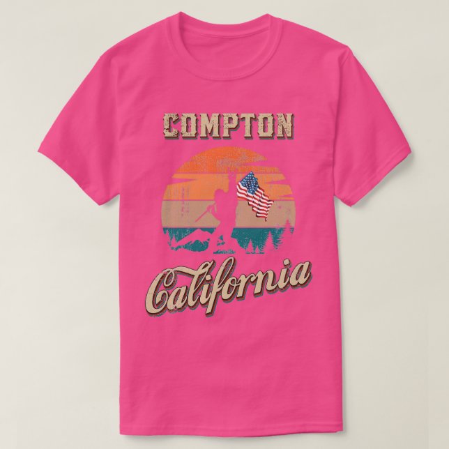 Compton California T Shirt (Design framsida)