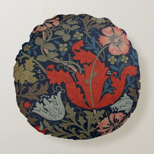 Compton dämpar rund kudde (Framsidan)