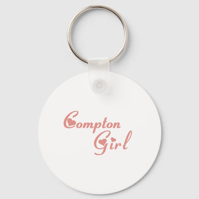 Compton Girl T-tröjor Nyckelring (Framsida)
