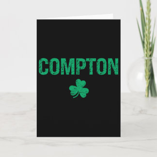 Compton Irish Shamrock St Patrick's Day  Kort
