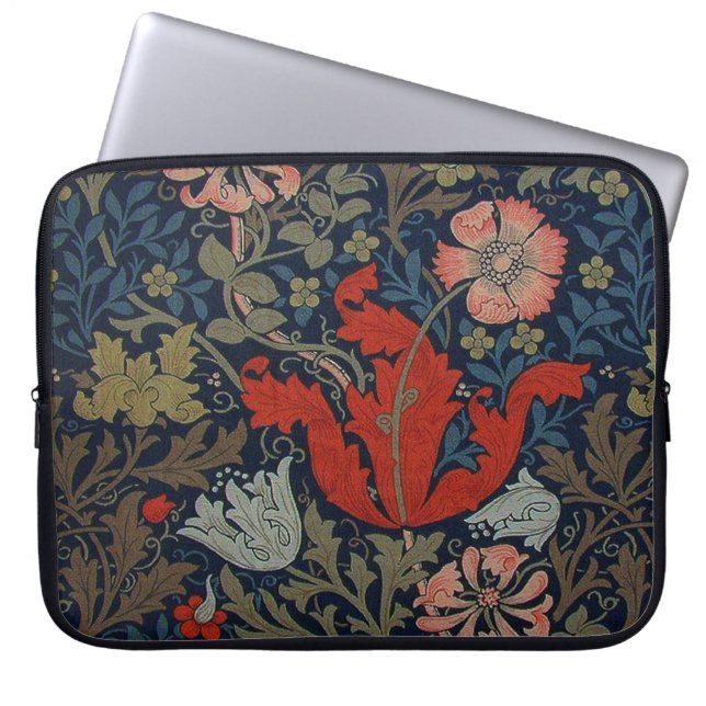 Compton Morris Victorian Design Laptop Sleeve (Framsidan)