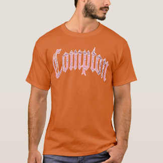 Compton rosa flicka t shirt