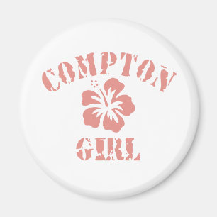 Compton Rosa Girl Magnet