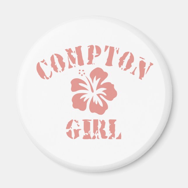 Compton Rosa Girl Magnet (Framsidan)