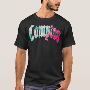 Compton Väster Kusten Gangsta Rap Hiphop Gang Cali T Shirt