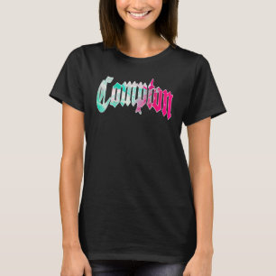 Compton Väster Kusten Gangsta Rap Hiphop Gang Cali T Shirt