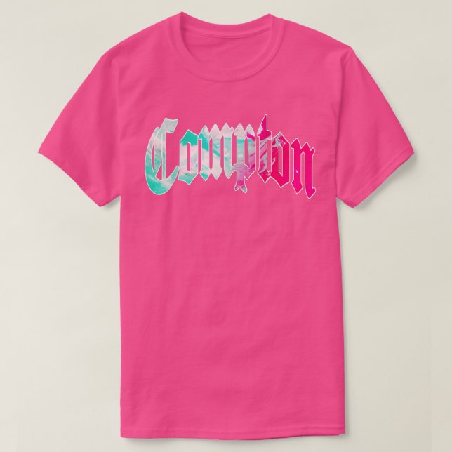 Compton Väster Kusten Gangsta Rap Hiphop Gang Cali T Shirt (Design framsida)