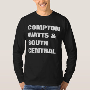 Compton, watt & södra central tee shirt