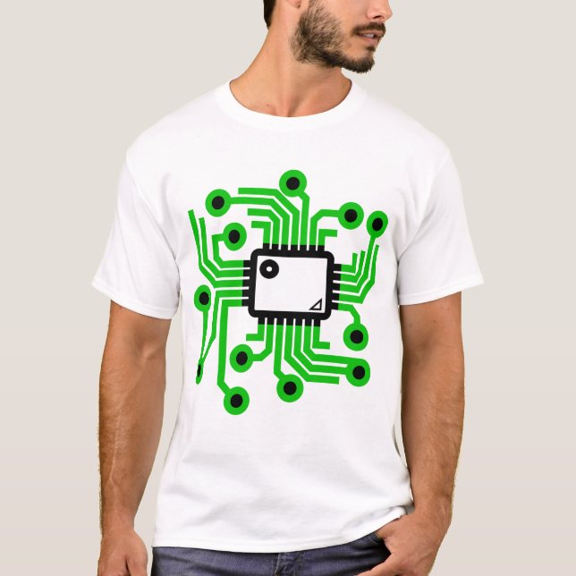 Computer Chip Tee (Framsida)
