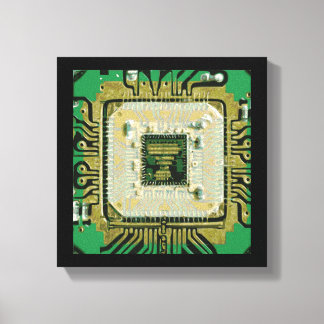 Computer Chip Wall Art Canvastryck