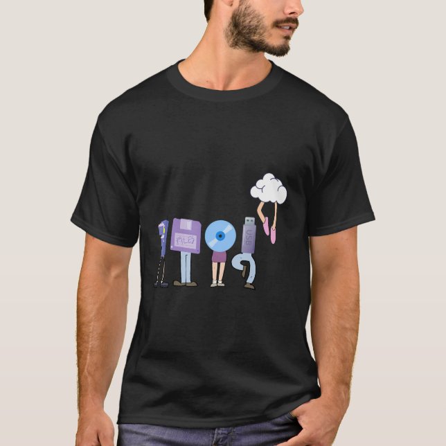 Computer Cloud Engineering - Lusnyprogrammerarenhe T Shirt (Framsida)