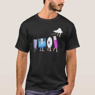 Computer Cloud Evolution Programmer Ingenjör Devel T Shirt
