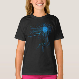 Computer CPU Chip PCB Circuit Design Tech Gift T Shirt