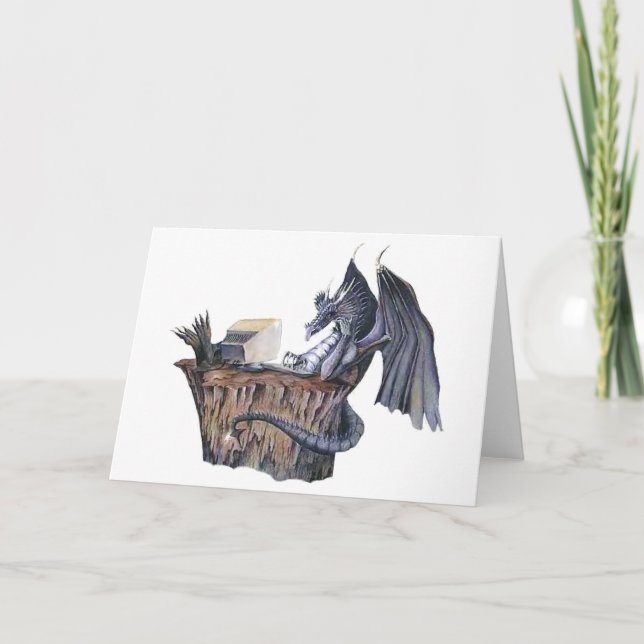 Computer Dragon Kort (Framsida)