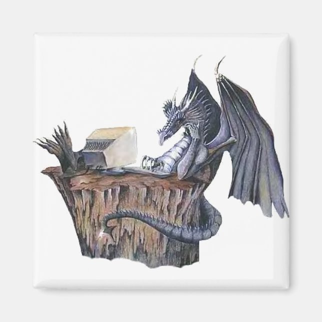 Computer Dragon Magnet (Framsidan)