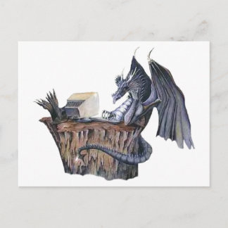 Computer Dragon Vykort