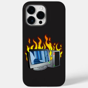 Computer Fire iPhone/iPad-väska
