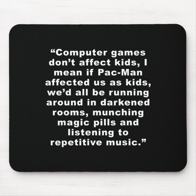 Computer Games Dont Affect Us Funny  Musmatta (Framsidan)