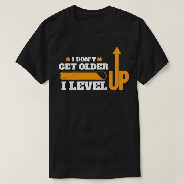 Computer Geek Gamer Birthday presenterar Manar Wom T Shirt (Design framsida)