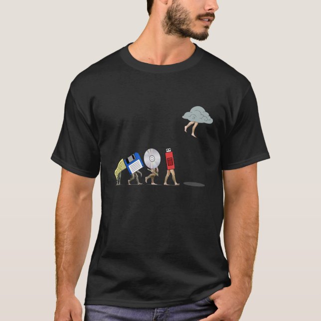 Computer Geek Gift Idea T Shirt (Framsida)