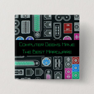 Computer Geek Humor, knapp