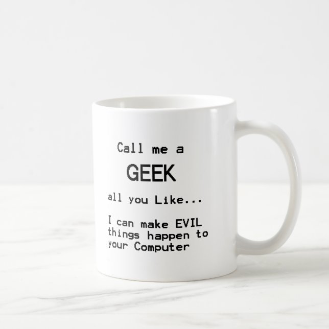 Computer Geek Kaffemugg (Höger)