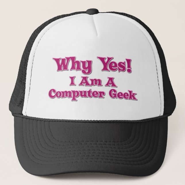 Computer Geek Keps (Framsida)