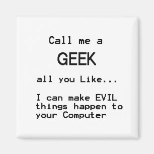 Computer Geek Magnet