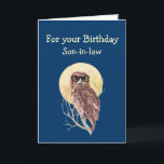 Computer Geek Son-in-law Humor Birthday Uggla Roli Kort<br><div class="desc">Computer Geek Son-in-law Humor Birthday Uggla Roligt</div>