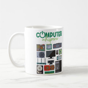 Computer Geek Tech Nerd Coola Support. Kaffemugg