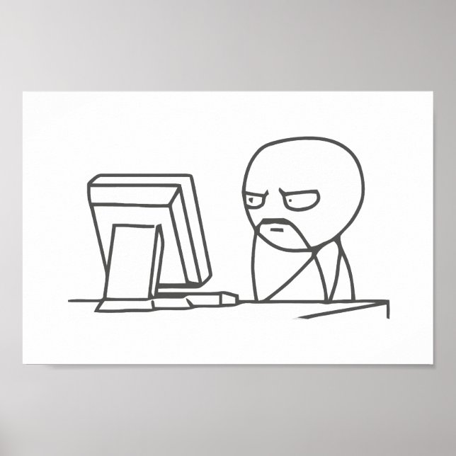 Computer Guy Meme ‏ - Poster (Framsidan)