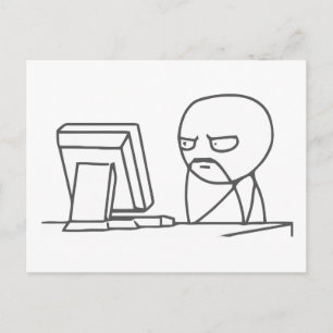 Computer Guy Meme ‏ - vykort