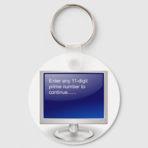Computer Humor Nyckelring