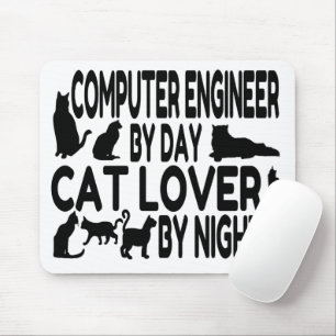 Computer Ingenjör Kärlek Cats Musmatta