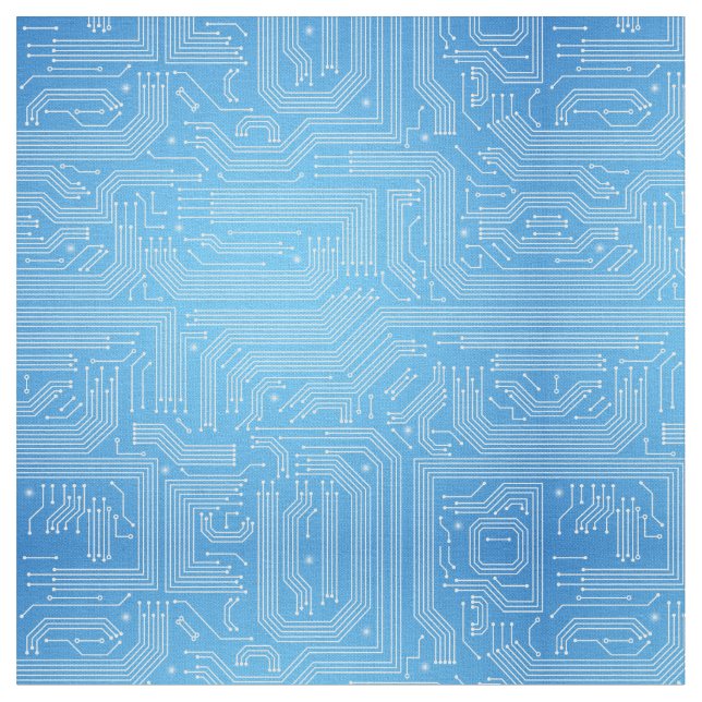 Computer Mönster Tyg (Närbild)