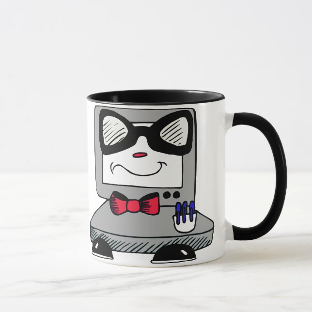 Computer Nerd Geek Mugg (Höger)