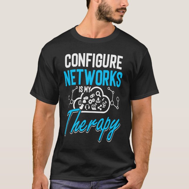 Computer Network Engineering Network Engineer  1 T Shirt (Framsida)
