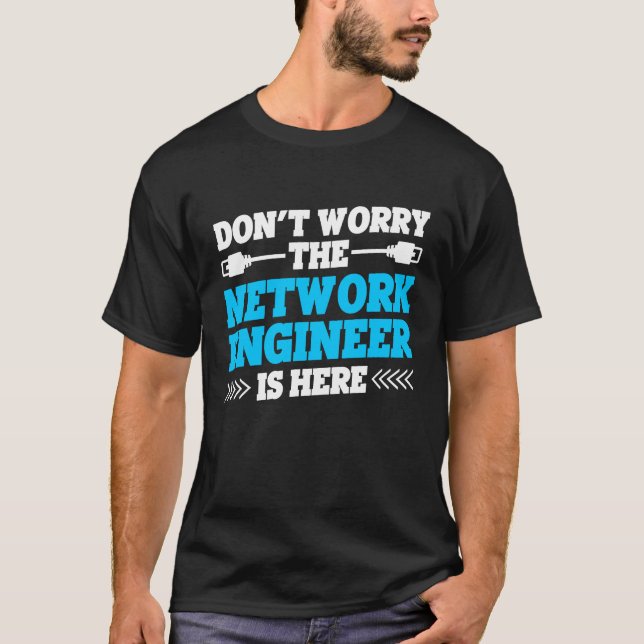 Computer Network Engineering Network Engineer  6 T Shirt (Framsida)