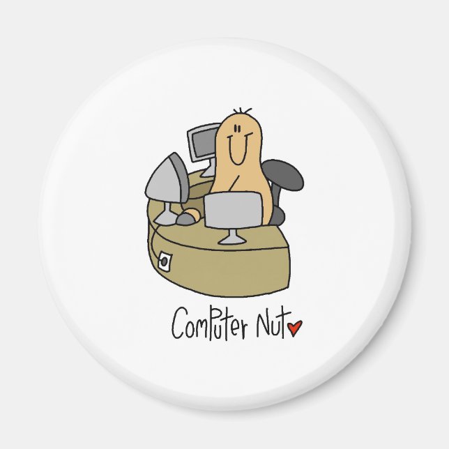 Computer Nöt Magnet (Framsidan)