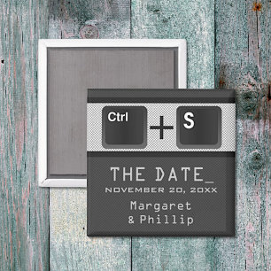Computer Nyckel Control Spara datum magneter, Gråt Magnet